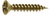 TORNILLERIA MADERA DIN 7505-C POZI C/ALOMADA MANIVELA CUERO 3.5 7 25 1000 PZ