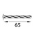 TORNILLO CILINDRO TRN16 METRICA 5 LATONADO 5 5 65 ACERO 25