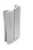 ZOCALO ALUMINIO CON GOMA ALTURA 100/150 MM PLATA MATE PLATA MATE 100 MM ANGULO FLEXIBLE ALUMINIO