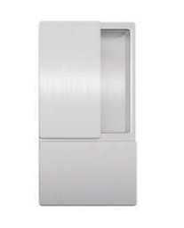 AGB WAVE JUEGO DE MANILLAS PARA PUERTAS BATIENTES DE INTERIOR ANODIZADO PLATA PASO 