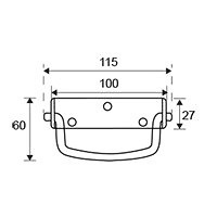 ASA ABATIBLE LISA TRM12 BICROMATADO 16 60 115 ACERO 20 