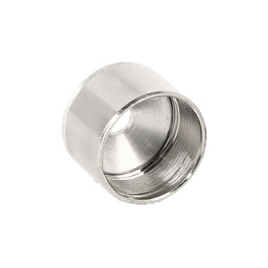 BARRA ARMARIO TUBO REDONDO NIQUEL MATE DIAMETRO 16 MM SOPORTE LATERAL CASQUILLO DIAMETRO 19 MM NIQUEL MATE SOPORTE LATERAL CASQUILLO 