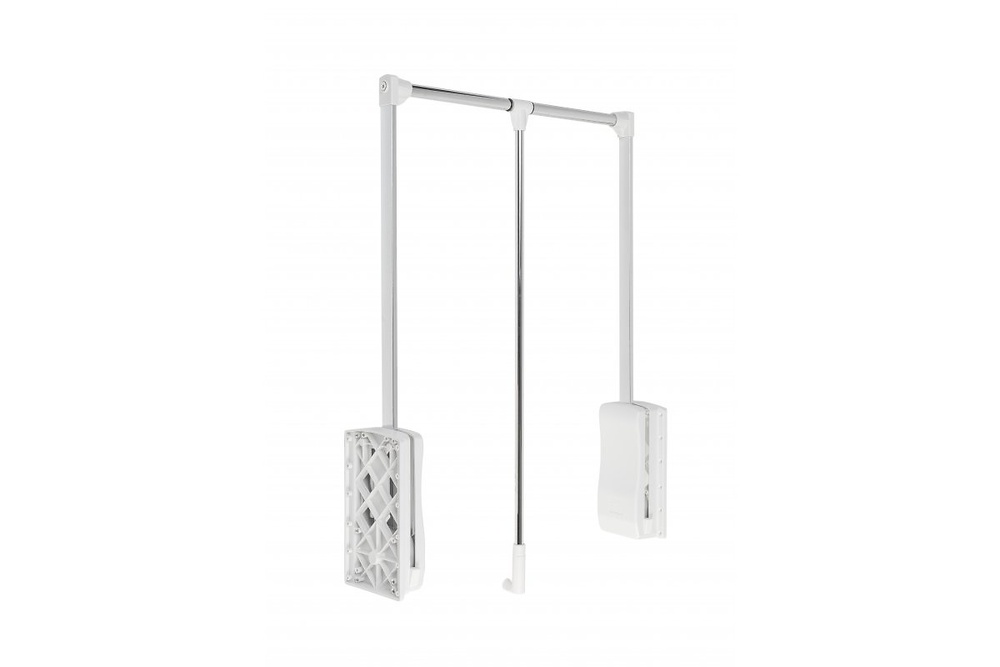 BARRA EXTRAIBLE GAS COLGAR DOBLE EXTENSIBLE BLANCO/GRIS 875MM 545-700mm ACERO/ABS 645-910mm 875MM ACERO/ABS BLANCO/GRIS 545-700mm 875MM ACERO/ABS BLANCO/GRIS 