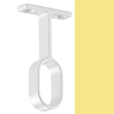 BARRA OVALADA JANE ALUMINIO ESTRIADO PLATA 30X15MM ORO MATE 4000 mm SOPORTE CENTRAL TECHO 