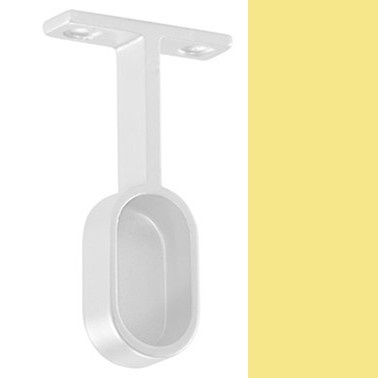 BARRA OVALADA JANE ALUMINIO ESTRIADO PLATA 30X15MM ORO MATE 4000 mm SOPORTE LATERAL TECHO 