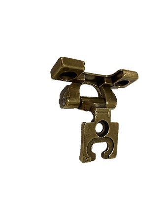 BISAGRA DECORATIVA MOD.818 ZAMAK ACABADO CUERO 