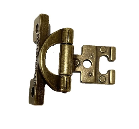 BISAGRA DECORATIVA MOD.818 ZAMAK ACABADO CUERO 