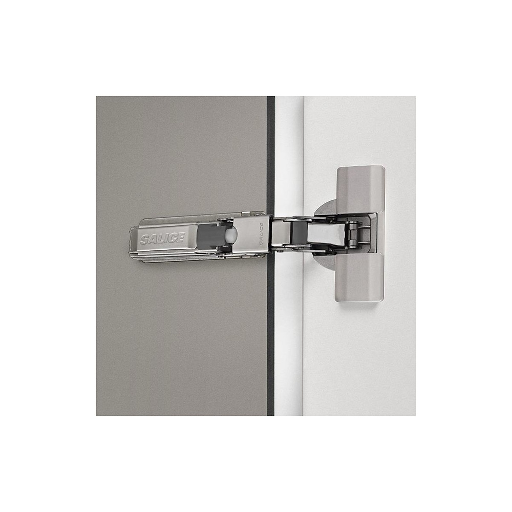 BISAGRA PARA PUERTA MADERA SALICE SERIE B NIQUELADO 110º 