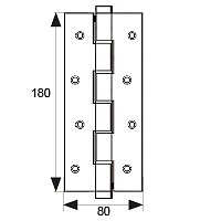 BISAGRA SIMPLE ACCION BS11 
