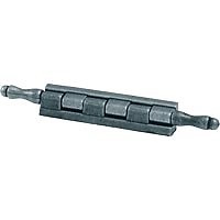 BISAGRA SOLAPADA CON REMATE BS24 CROMO BRILLO 10 10 74 ZAMAK 25 1 10 74 CROMO BRILLO ZAMAK 