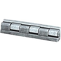 BISAGRA SOLAPADA SIN REMATE BS25 CROMO BRILLO 10 10 40 ZAMAK 25 1 10 40 CROMO BRILLO ZAMAK 