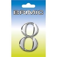 BLISTER NUMEROS LATON 0-9 NM1 100mm LATON NIQUEL SATINADO 10 100 170 LATON 1 