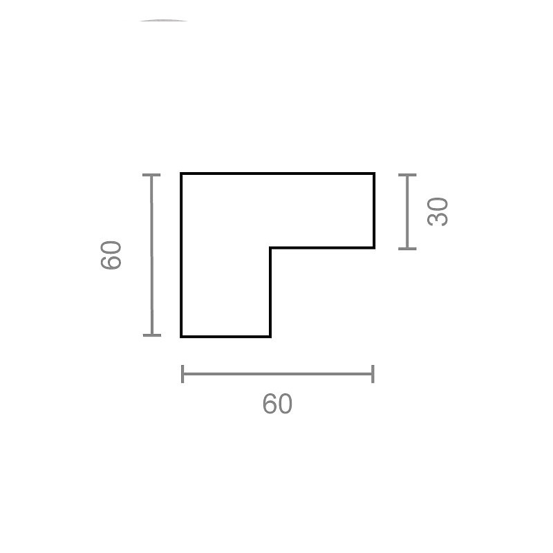 BLISTER PROTECTOR ESQUINA SI03 60x60mm 