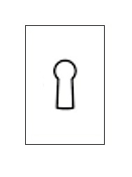 BOCALLAVE MUEBLE LLAVE BORJA CUERO ZAMAK 20X35MM RECTANGULAR 20X35MM NEGRO RECTANGULAR ZAMAK 20X35MM EFECTO INOX RECTANGULAR ZAMAK 