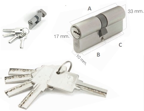 BOMBILLO CILINDRO SEGURIDAD PERA 