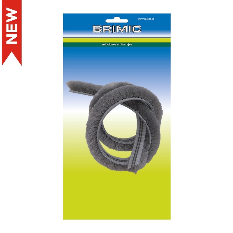 BURLETE VENTANA CARRIL BLT13 7x6mm GRIS 