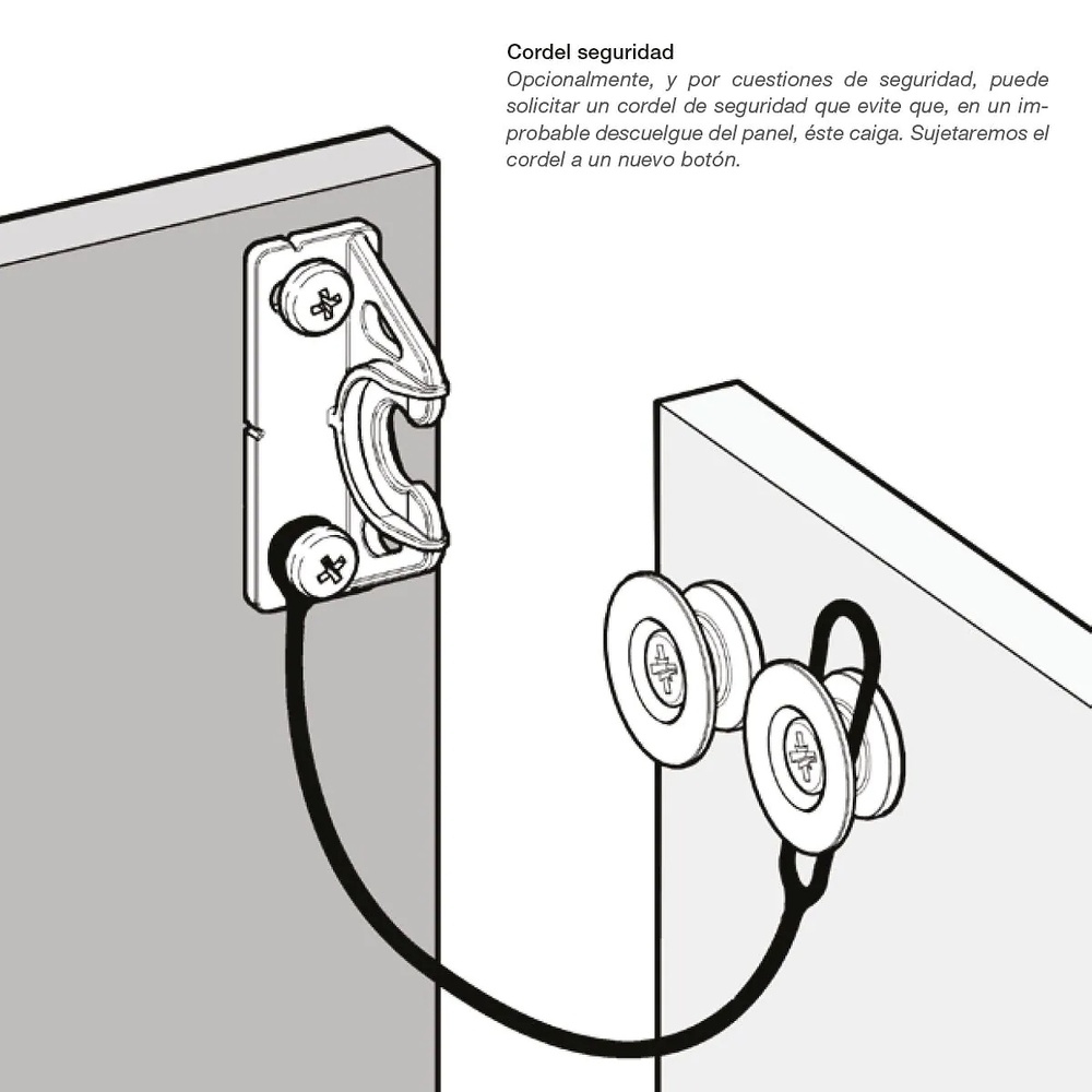 BUTTON-FIX ANGULO 90º HASTA 80 KG APROX. SIN FRANQUICIA 