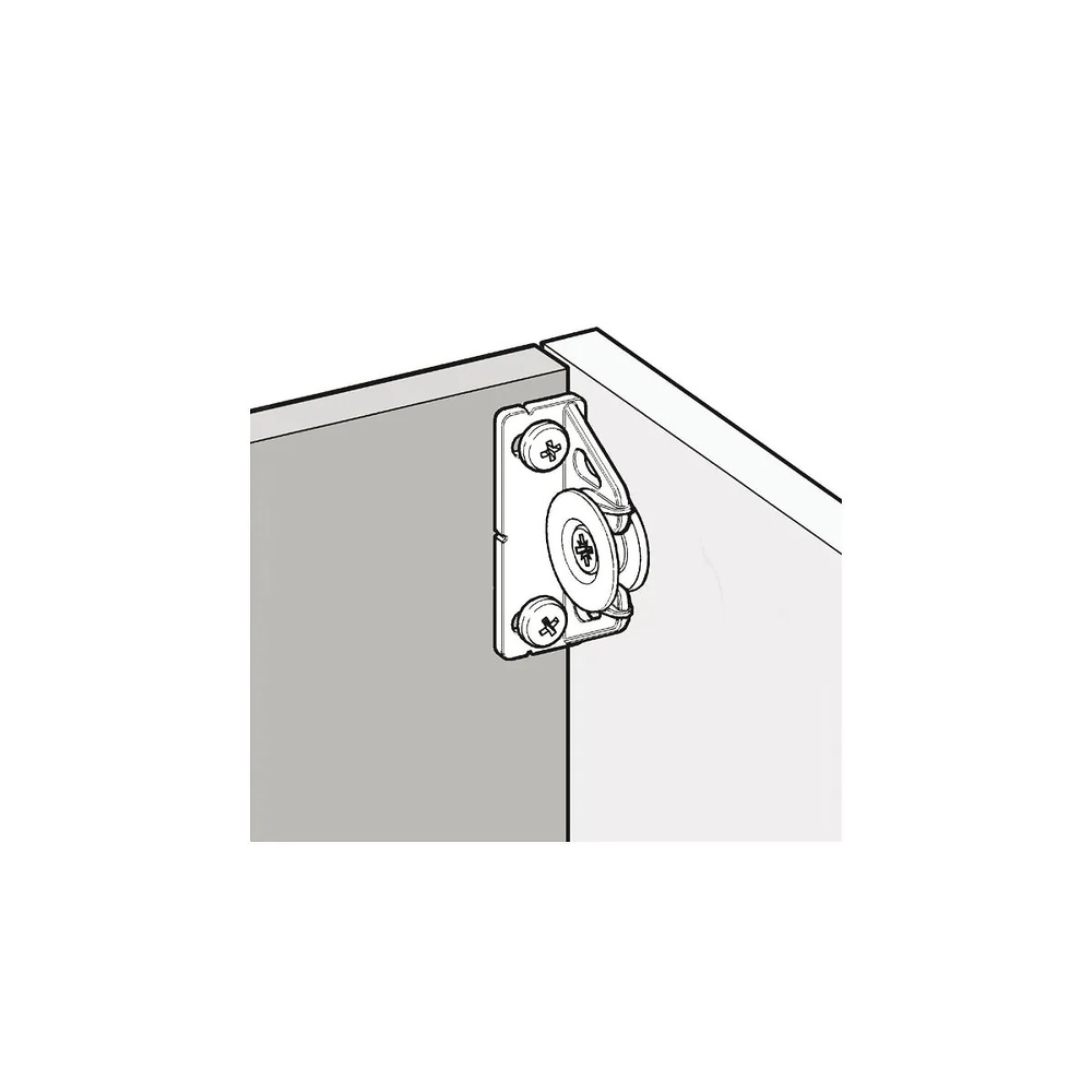 BUTTON-FIX ANGULO 90º HASTA 80 KG APROX. SIN FRANQUICIA 