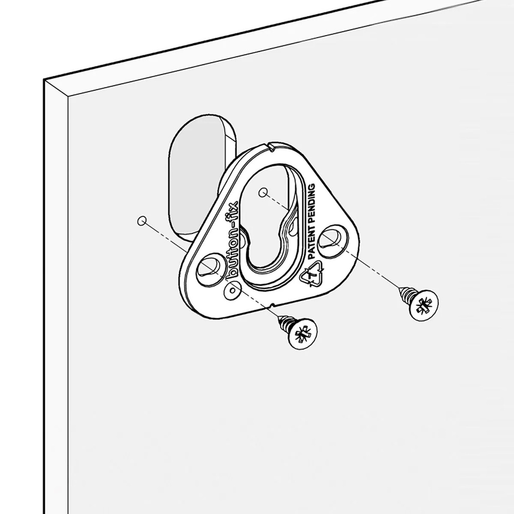 BUTTON-FIX - ESTANDAR HASTA 200 KG APROX. 