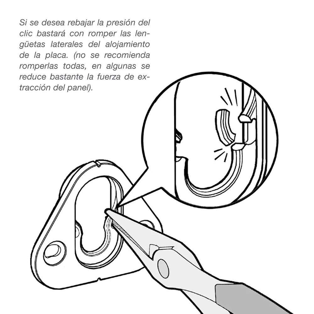 BUTTON-FIX - ESTANDAR HASTA 200 KG APROX. 