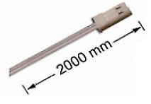 CABLE CONEXIÓN PROLONGACION 2000MM MICRO 24 PARA POLAR, K-PAD, GOCCIA 