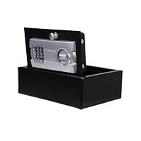 CAJA FUERTE ELECTRONICA CON LLAVE CFC02 NEGRO 