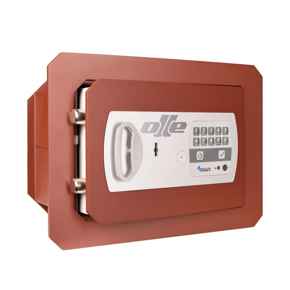CAJA FUERTE EMPOTRADA SERIE 600 - APERTURA DIGITAL Y LLAVE Y SISTEMA OCLUC 