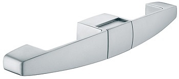 CARA LATCH TIRADOR CERRADURA BOTON PRESION CROMO MATE TIRADOR PULSADOR CENTRAL 128 MM 160X22MM 1 