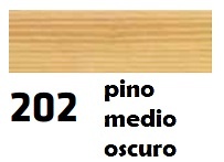 CERAS BLANDAS 202 R-202 PINO MEDIO OSCURO 10 UNIDADES 