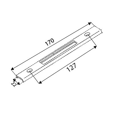 CERRADERO EUROPEO 6851 225x22mm 