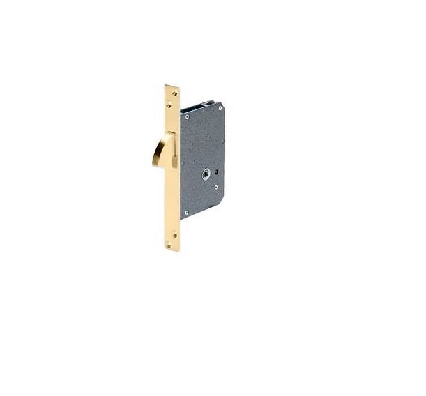 CERRADURA DE GANCHO CON MULETILLA PARA PUERTA CORREDERA 