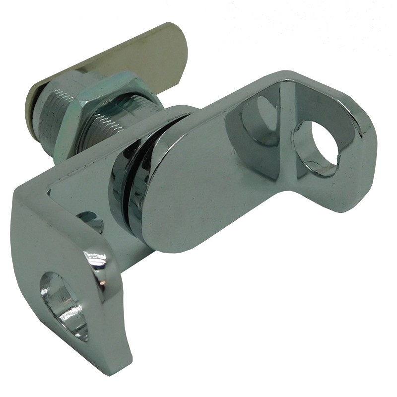 CERRADURA TAQUILLA CANDADO CM20 46x25mm CROMO BRILLO 