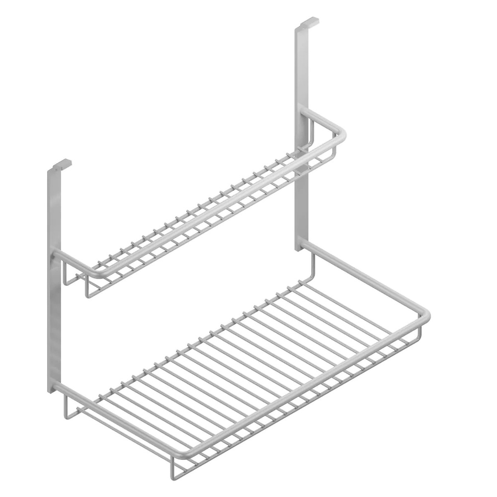 CESTA SOPORTE MULTIUSO ESPECIERO PARA COLGAR EN LA PARED DE LA COCINA 