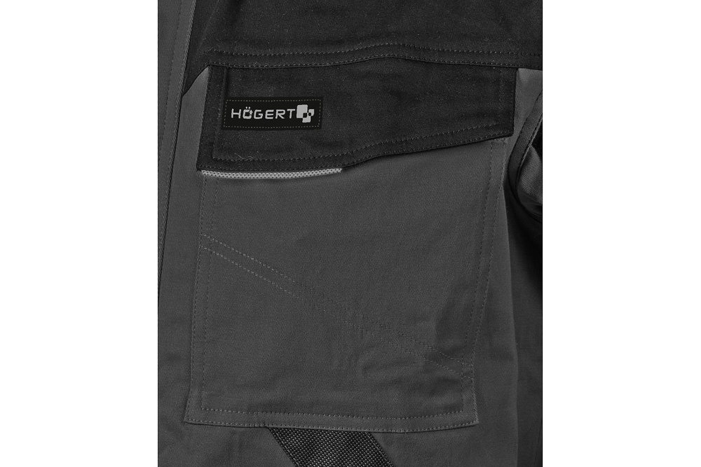 CHAQUETA DE TRABAJO EDGAR II CON REFUERZOS SEGURIDAD GRAFITO 