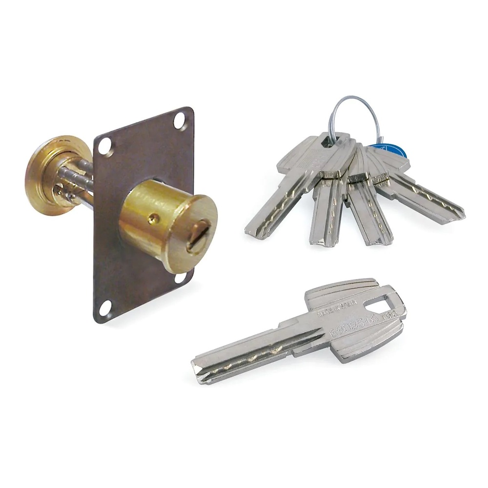 CILINDRO TESA T60 GRADUABLE CON LLAVE DE PUNTOS 