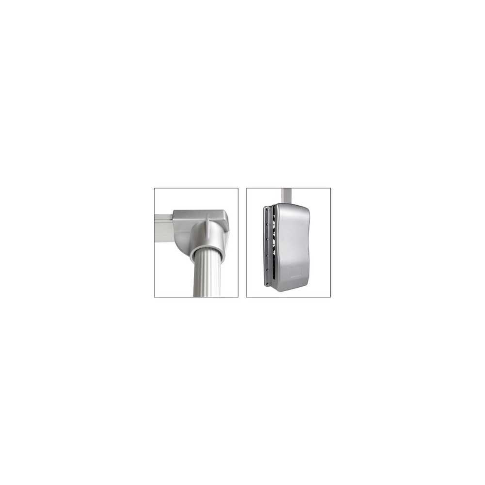COLGADOR BARRA PERCHA BASCULANTE DOBLE ECONÓMICO 