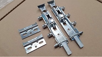 COLGADOR OCULTO ALPINE K65 KIT 2 COLGADORS+2 CHAPAS PARED 