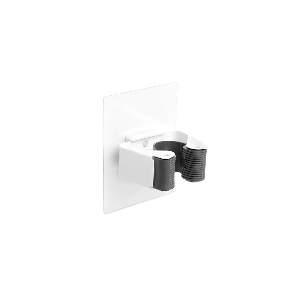 COLGADOR PARA ESCOBAS TIPO VENTOSA STICK&GO BLANCO 80x62x45mm 