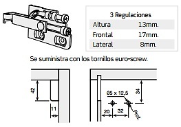 COLGADOR SCARPI-4 GALVANIZADO DER ACERO COLGADOR ATOR/EURO 200 200 ACERO COLGADOR ATOR/EURO GALVANIZADO IZQ 