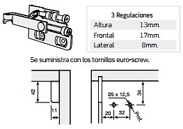 COLGADOR SCARPI-4 - COCINA Y BAÑO, herrajes, colgadores - Alaybe Herrajes y Maquinaria para Madera