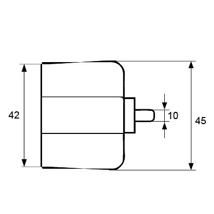 CONTERA METALICA PR20 ZINCADO ZINCADO 60 45 45 ACERO 1 