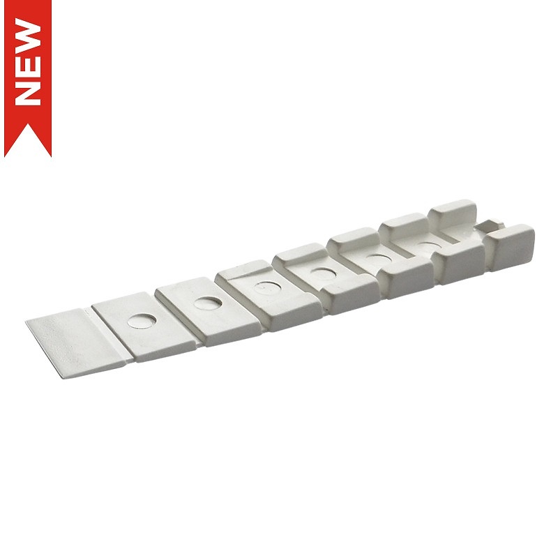 CUÑA NIVELADORA NV11 100x20x8mm BLANCO 8 20 100 POLIESTIRENO 100 1 100 20 8 BLANCO POLIESTIRENO 