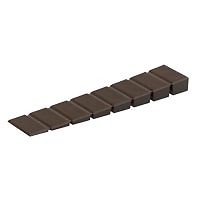 CUÑA NIVELADORA NV11 100x20x8mm MARRON 8 20 100 POLIESTIRENO 100 1 100 20 8 MARRON POLIESTIRENO 