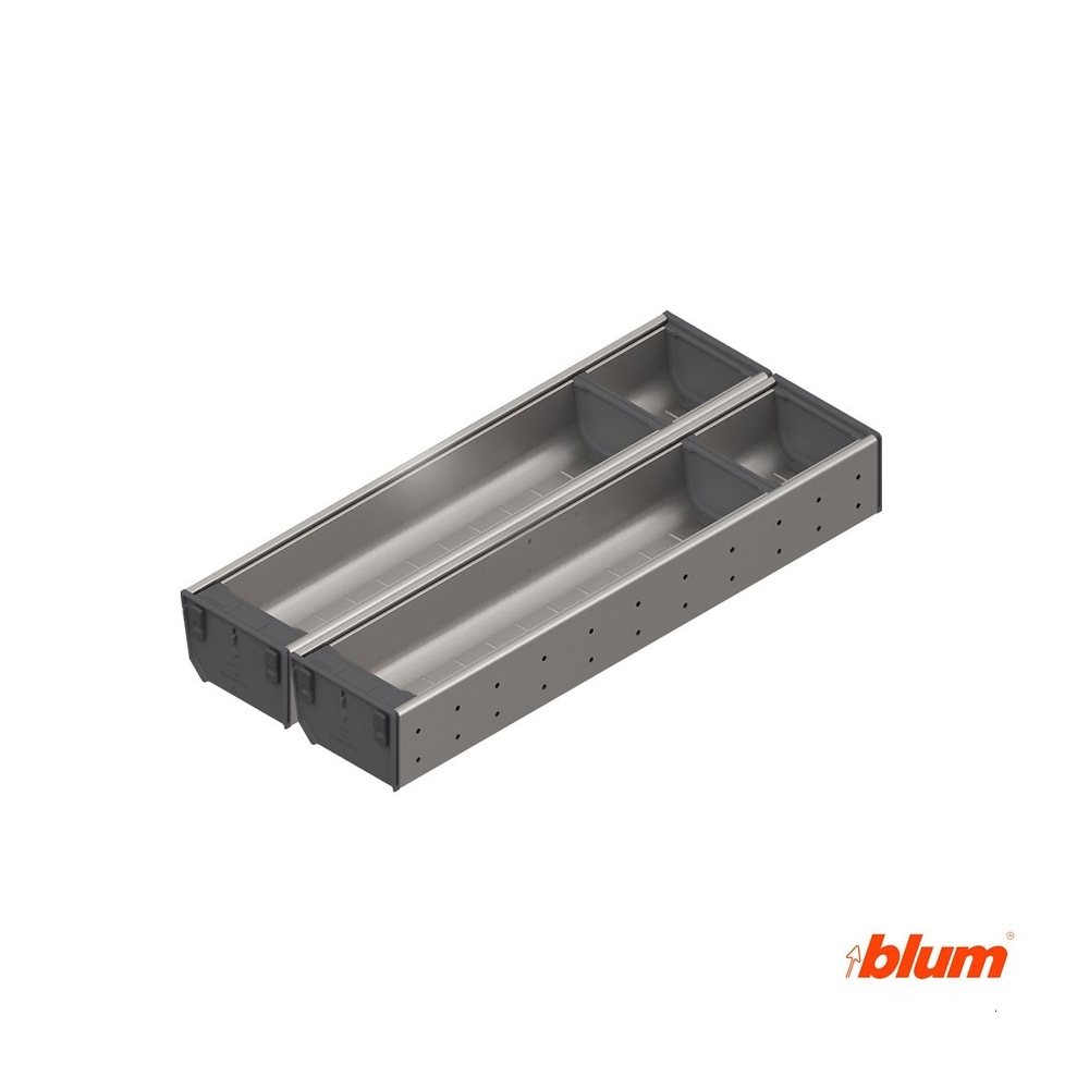 CUBERTERO EUROBOX PLUS COMBINACIONES HABITUALES Y DIVISORIOS BLUM ORGA-LINE NO ADMITE 64 MM 234 MM ORGALINE CUBERTERO 2 GABETAS+CUBERTERO 2 GABETAS 350mm 66 MM 