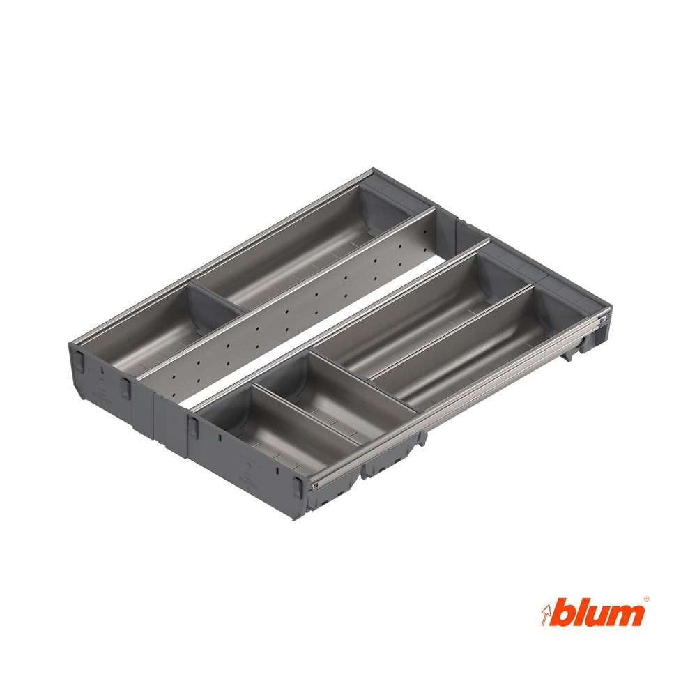 CUBERTERO EUROBOX PLUS COMBINACIONES HABITUALES Y DIVISORIOS BLUM ORGA-LINE NO ADMITE 64 MM 234 MM ZSI.45VEI6 CUBERTERO 4 GABETAS+CUBERTERO 2 GABETAS+DIVISOR 1 HUECO 450MM 64 MM 