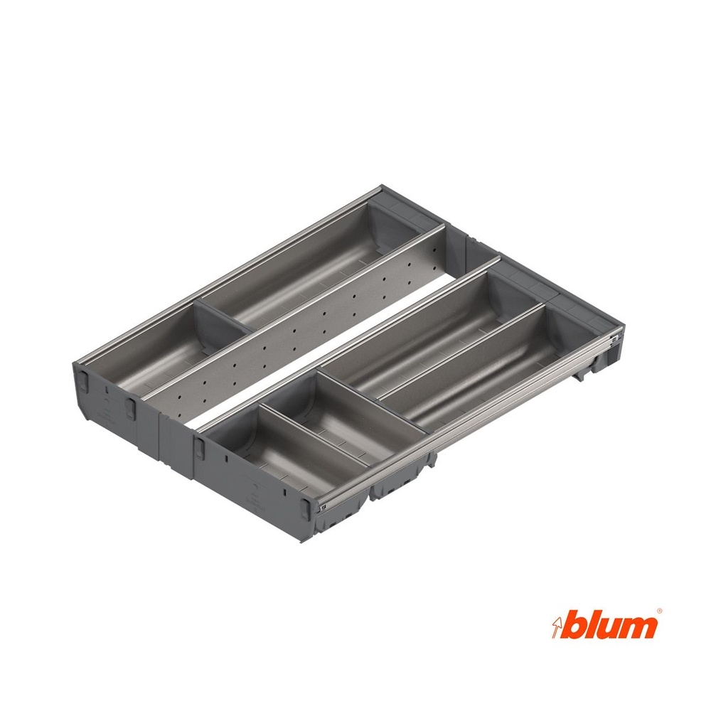 CUBERTERO EUROBOX PLUS COMBINACIONES HABITUALES Y DIVISORIOS BLUM ORGA-LINE NO ADMITE 64 MM 384 MM ZSI.50VEI6 CUBERTERO 4 GABETAS+CUBERTERO 2 GABETAS+DIVISOR 1 HUECO 450MM 0 MM 