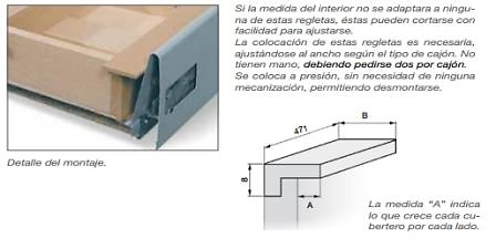 CUBERTERO MODULAR MADERA HAYA COLOMBO HAYA 50 MM c36mm regletadeajustecajonmetalicoymadera 471mm madera haya HAYA 50 MM c32mm regletadeajustecajonblum 471mm madera haya HAYA 50 MM c25mm regletadeajustecajongrassyhettich 471mm madera haya HAYA 50 MM c46mm regletatraseracajonhettichfondo52 471mm madera haya 