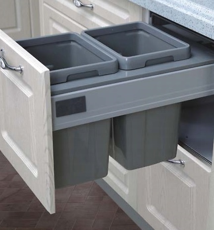 CUBO RECICLADO RESIDUOS 26 2X13 LITROS 