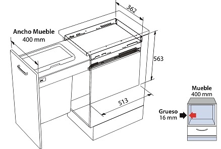 CUBO RECICLADO RESIDUOS 35 1X35 LITROS 