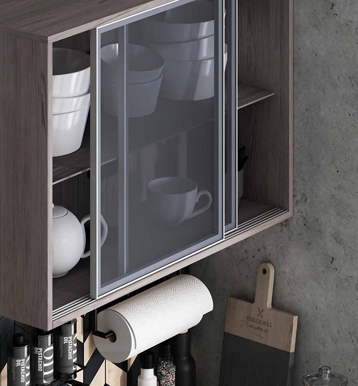 DEKOR KIT VITRINA ALUMINIO MECANIZADA 